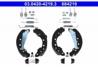 Brake Shoe Set Original ATE Kit 03.0420-4219.3
