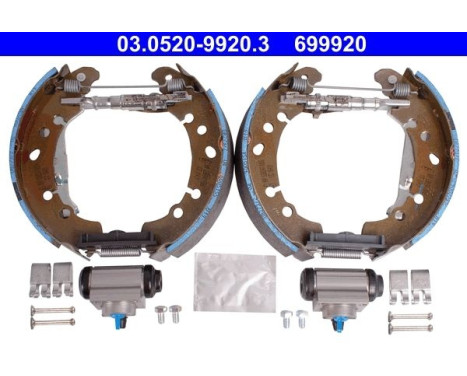 Brake Shoe Set Original ATE TopKit 03.0520-9920.3, Image 2