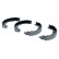 Brake Shoe Set, parking brake 03.0137-3032.2 ATE, Thumbnail 2