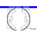 Brake Shoe Set, parking brake 03.0137-3034.2 ATE