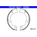 Brake Shoe Set, parking brake 03.0137-3052.2 ATE