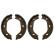 Brake shoe set, parking brake 04445 FEBI