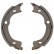 Brake Shoe Set, parking brake 9370 ABS