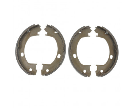 Brake Shoe Set, parking brake ADA104109 Blue Print