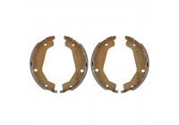 Brake Shoe Set, parking brake ADG04173 Blue Print