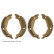 Brake Shoe Set, parking brake ADG04173 Blue Print, Thumbnail 2