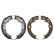 Brake Shoe Set, parking brake ADG04175 Blue Print
