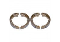 Brake Shoe Set, parking brake ADH24126 Blue Print