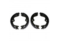Brake Shoe Set, parking brake ADN14168 Blue Print