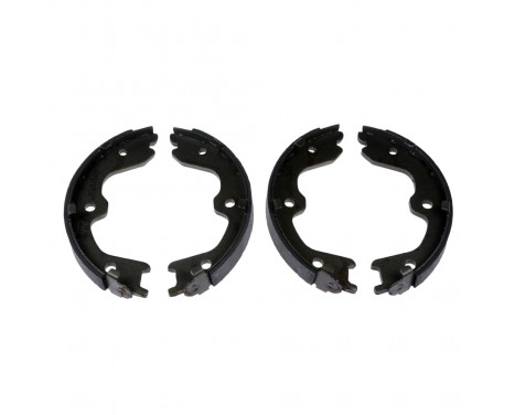 Brake Shoe Set, parking brake ADN14168 Blue Print