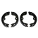 Brake Shoe Set, parking brake ADN14168 Blue Print