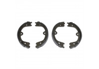 Brake Shoe Set, parking brake ADN14171 Blue Print