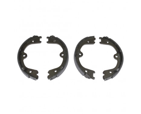 Brake Shoe Set, parking brake ADN14171 Blue Print