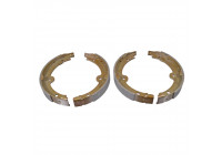 Brake Shoe Set, parking brake ADT34182 Blue Print