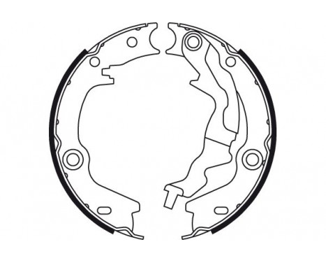Brake Shoe Set, parking brake GS8781 TRW, Image 2
