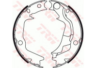 Brake Shoe Set, parking brake GS8782 TRW