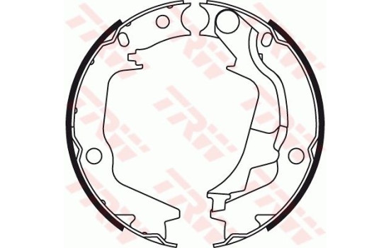 Brake Shoe Set, parking brake GS8782 TRW