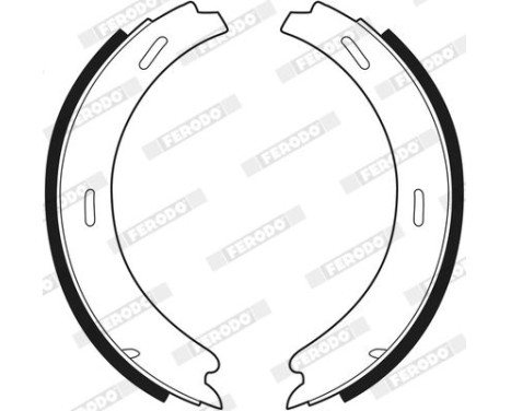 Brake Shoe Set, parking brake PREMIER FSB196 Ferodo, Image 3