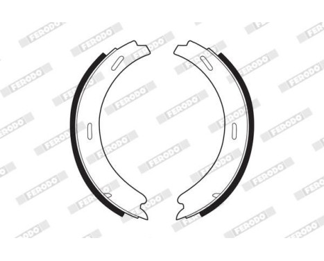 Brake Shoe Set, parking brake PREMIER FSB196 Ferodo, Image 2