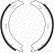 Brake Shoe Set, parking brake PREMIER FSB196 Ferodo, Thumbnail 3
