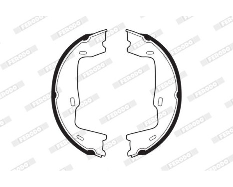 Brake Shoe Set, parking brake PREMIER FSB227 Ferodo, Image 2