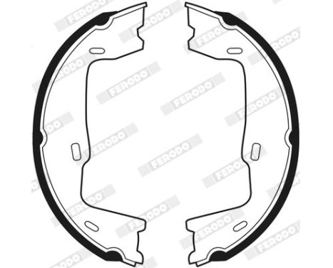 Brake Shoe Set, parking brake PREMIER FSB227 Ferodo, Image 3