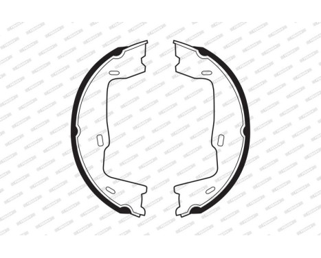 Brake Shoe Set, parking brake PREMIER FSB227 Ferodo, Image 2