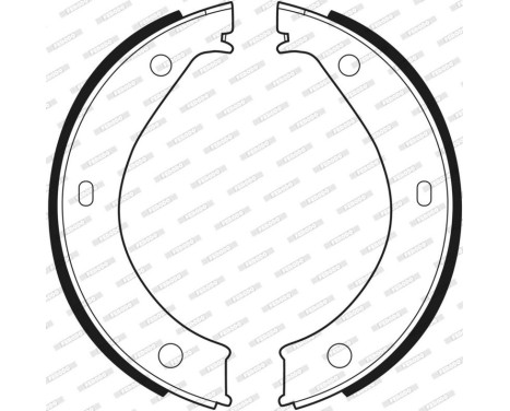 Brake Shoe Set, parking brake PREMIER FSB272 Ferodo, Image 3