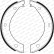 Brake Shoe Set, parking brake PREMIER FSB272 Ferodo, Thumbnail 3