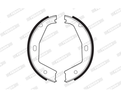 Brake Shoe Set, parking brake PREMIER FSB292 Ferodo, Image 2