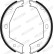 Brake Shoe Set, parking brake PREMIER FSB292 Ferodo, Thumbnail 3