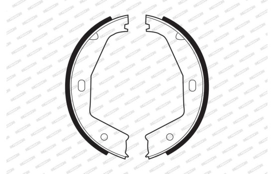Brake Shoe Set, parking brake PREMIER FSB292 Ferodo, Image 2