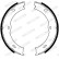 Brake Shoe Set, parking brake PREMIER FSB4001 Ferodo, Thumbnail 3