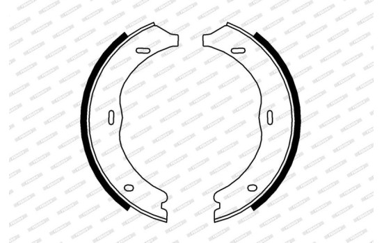Brake Shoe Set, parking brake PREMIER FSB4003 Ferodo, Image 2