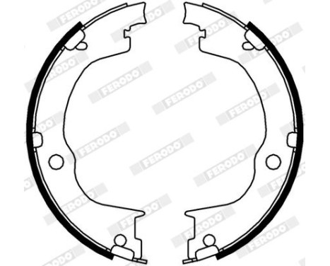 Brake Shoe Set, parking brake PREMIER FSB4006 Ferodo, Image 3