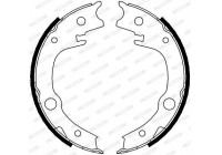 Brake Shoe Set, parking brake PREMIER FSB4014 Ferodo