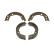 Brake Shoe Set, parking brake PREMIER FSB4021 Ferodo