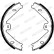 Brake Shoe Set, parking brake PREMIER FSB4026 Ferodo, Thumbnail 2