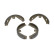 Brake Shoe Set, parking brake PREMIER FSB4026 Ferodo