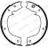 Brake Shoe Set, parking brake PREMIER FSB4027 Ferodo, Thumbnail 2