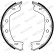 Brake Shoe Set, parking brake PREMIER FSB4032 Ferodo, Thumbnail 2 Brake Shoe Set, parking brake PREMIER FSB4032 Ferodo, Thumbnail 2