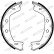 Brake Shoe Set, parking brake PREMIER FSB4032 Ferodo, Thumbnail 2