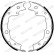 Brake Shoe Set, parking brake PREMIER FSB4035 Ferodo, Thumbnail 2