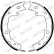 Brake Shoe Set, parking brake PREMIER FSB4035 Ferodo, Thumbnail 2