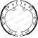 Brake Shoe Set, parking brake PREMIER FSB4044 Ferodo, Thumbnail 2