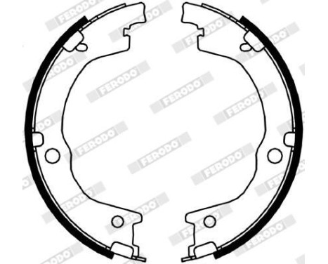 Brake Shoe Set, parking brake PREMIER FSB4049 Ferodo, Image 2