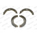 Brake Shoe Set, parking brake PREMIER FSB4057 Ferodo