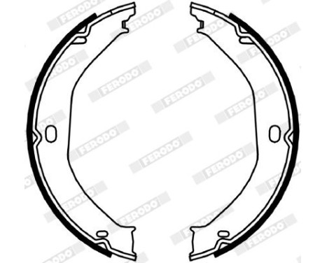 Brake Shoe Set, parking brake PREMIER FSB4057 Ferodo, Image 2