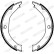 Brake Shoe Set, parking brake PREMIER FSB4057 Ferodo, Thumbnail 2