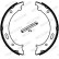 Brake Shoe Set, parking brake PREMIER FSB4058 Ferodo, Thumbnail 2